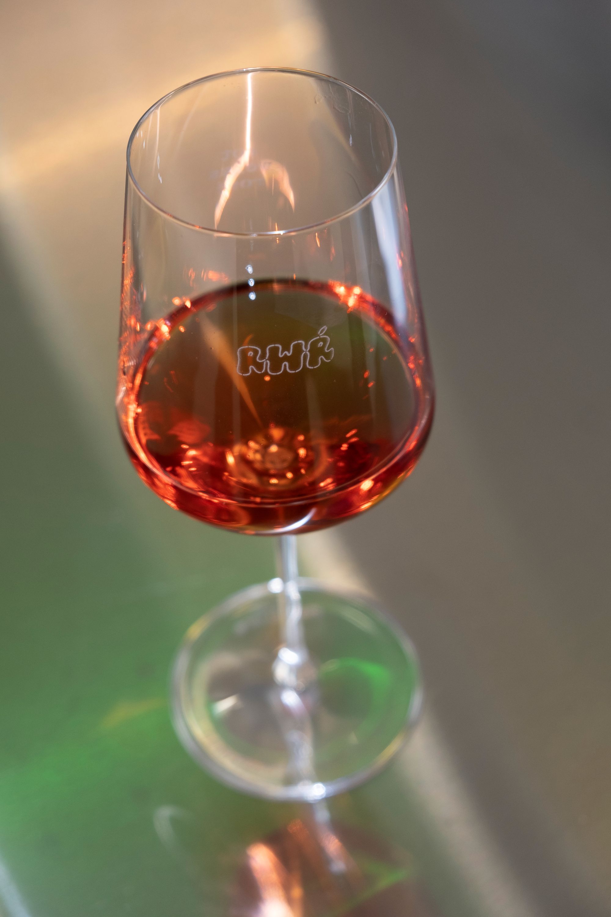 Roséwein aus Österreich.